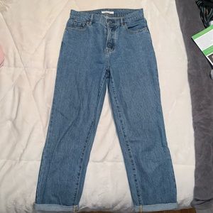 Pacsun High Rise Straight Jeans